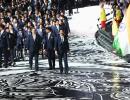 CWG Opening Ceremony PIX: PV Sindhu leads Indian contingent