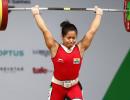 CWG PIX, Day 2: Sanjita's gold, Lather's bronze ensure great outing for India