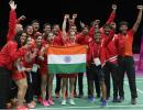 India claim maiden CWG badminton mixed team gold