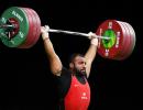 Weightlifter Pardeep misses gold after gallant fight