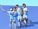 India down Malaysia to enter men's hockey semis