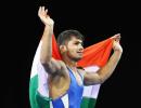 CWG: Grapplers Sushil, Aware strike gold, Babita takes silver