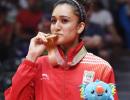 Sensational Manika Batra wins historic singles gold in TT