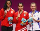 Aggressive Saina clinches women's singles gold in CWG