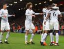 Manchester United bounce back with win at Bournemouth