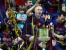 Spanish media hails 'last Emperor' Iniesta