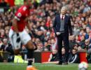 EPL: Fellaini header condemns Wenger to Old Trafford defeat