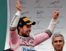 Force India's Perez hails best laps of his F1 career