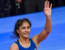 Vinesh, Sakshi book CWG berths