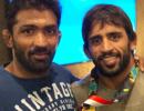 WATCH! Bajrang Punia returns to a hero's welcome