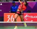 Asiad Games: Sindhu survives scare, Saina cruises