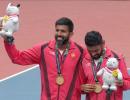 Asian Games: Bopanna-Sharan crush Kazakhs to win men's doubles gold