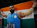 Asiad athletics: Tejinder clinches gold in shot put with record throw