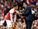 Emery denies rift with Ozil after first Arsenal victory