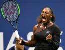 PHOTOS: Serena gets warm welcome and win on US Open return