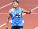 Asiad athletics: Dutee bags second medal, wins 200m silver