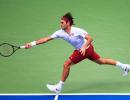 US Open PIX: Federer, Djokovic advance; Wozniacki crashes out