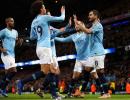 EPL PIX: Man City extend lead at top; United draw at Southampton