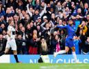 EPL PIX: Chelsea beat Fulham 2-0; Arsenal sink Spurs to go fourth