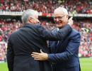 EPL: Ranieri hopes to give friend Mourinho tough time at Old Trafford