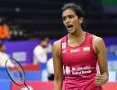 India Open: Sindhu in semis; erroneous Saina goes down tamely