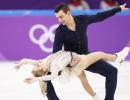 Loved up US figure skaters show how it's done on Valentine's Day