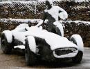 PHOTOS: Snow hits Formula One testing