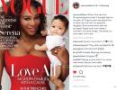 Hot new mommy Serena featured on Vogue cover!