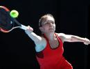 Halep reaps reward for aggressive approach