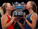 Timea Babos, Kristina Mladenovic win Australian Open women's doubles