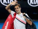 PHOTOS: Dominant Federer into Australian Open final after Chung retires