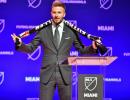 Beckham is the owner of a football team!