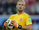 Super Schmeichel proud of Danes despite World Cup shootout loss