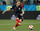 Croatia coach praises Modric shootout bravery after miss