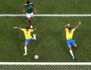 World Cup: Neymar dazzles and disappoints as Brazil reach quarters