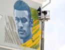 World Cup diary: Neymar joins Messi and Ronaldo in Kazan mural club