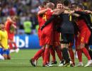 WC PIX: Belgium hold off Brazil fightback to reach semis