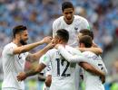 WC PHOTOS: Griezmann inspires France past punchless Uruguay