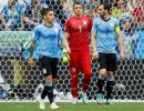 Captain Godin lauds Uruguay 'lions', exonerates goalkeeper