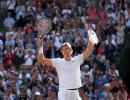 Wimbledon PICS: Anderson shocks Federer; Djokovic in semis for 8th time