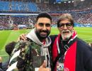 Spotted! Bachchans at FIFA World Cup