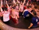 PHOTOS: Jubilant Croatia fans revel in World Cup semis win over England