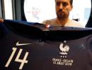 France jerseys a big hit before World Cup final