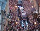 PHOTOS: Heart-warmers Croatia toasted by fans on home-coming