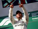 Hamilton wins in Hungary to stretch F1 title lead