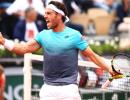 French Open PIX: Cecchinato stuns Djokovic, Thiem crushes Zverev