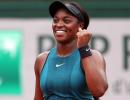 Stephens looking forward to juicy semi with friend Keys