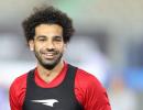 Salah flies to Russia but does not train with team