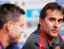 Spain sack coach Lopetegui on eve of World Cup