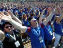 PHOTOS: Iceland fans warm up with Viking clap